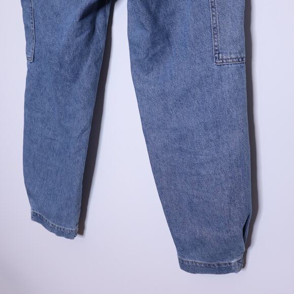 PISTOLA Josephine High-Rise Tapered Cargo Jeans Paradigm Mid Wash Women's 26 - Picture 12 of 15